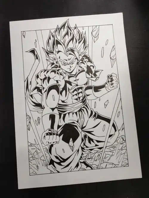 悟吉塔手绘过程图