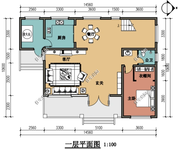精选图库丨农村长大的孩子都忘不了柴火灶的味道15套带土灶户型合集