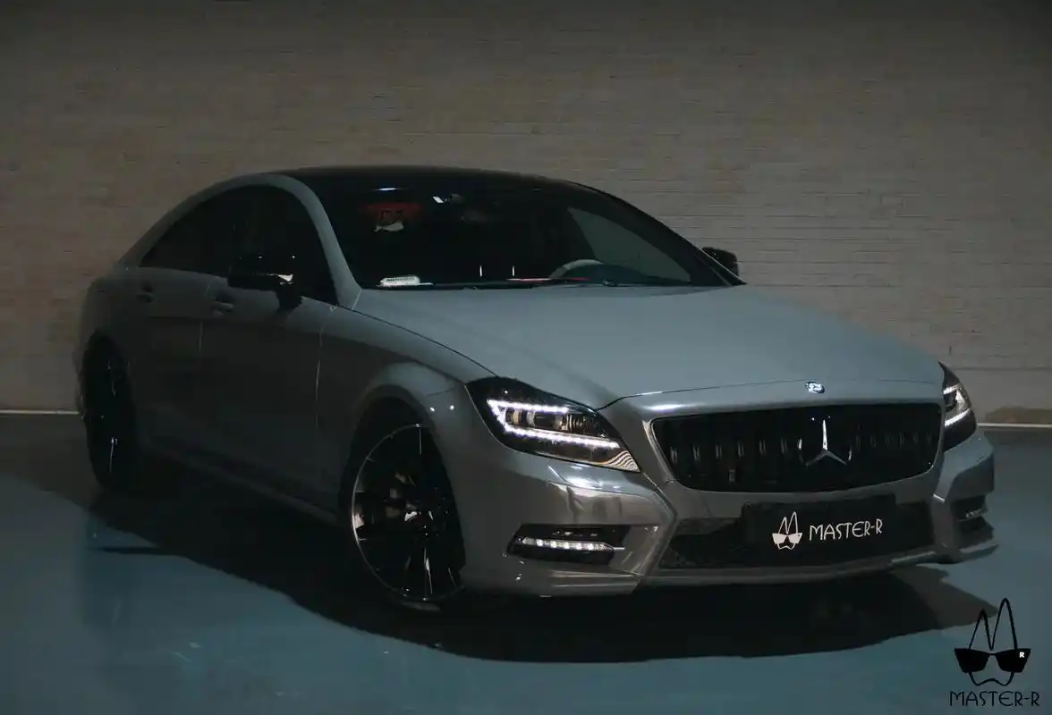 奔驰cls换装水晶纳多灰照片案例#汽车改色贴膜 #dou是好 - 抖音