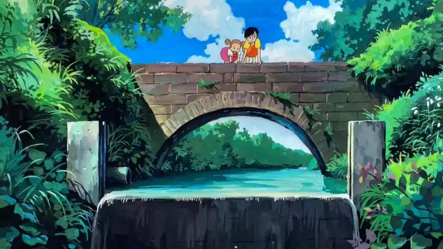 【不透明水彩】宫崎骏动漫龙猫场景手绘!