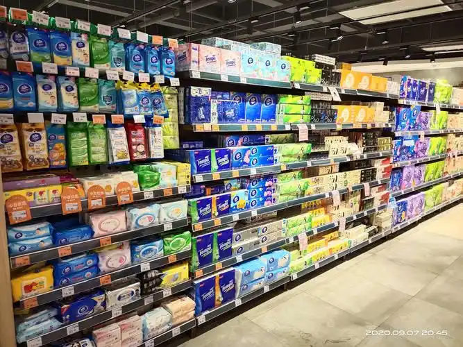 日化用品陈列图片