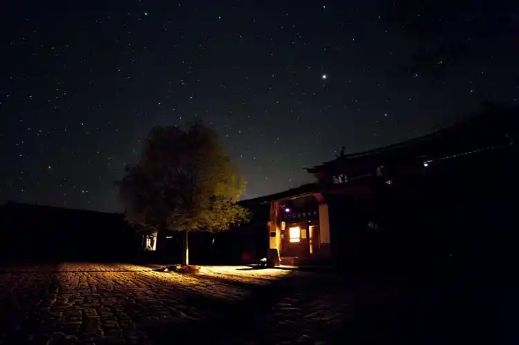 沙溪古镇的星空