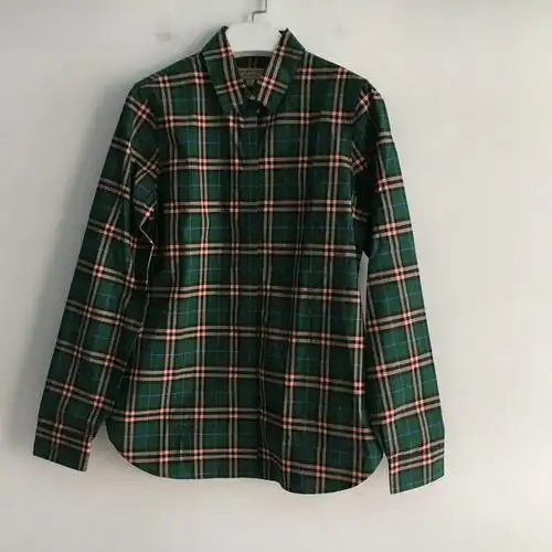 170/80a burberry衬衫 绿色格子