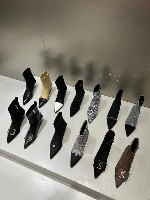 短靴系列广州女鞋批发档口鞋大师