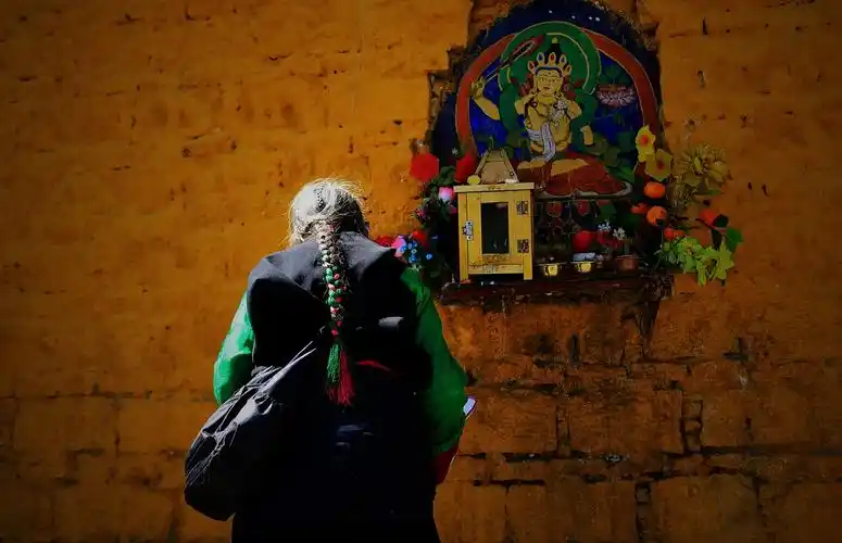 天上的西藏,朝圣者… - 美篇