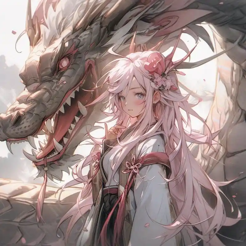 【7415龙女】古风女生头像 灼灼桃花 三千繁华 却似人间只有一个