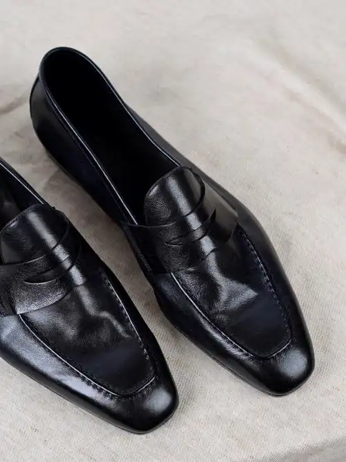 不会还有人没穿过袋鼠皮乐福吧正装皮鞋