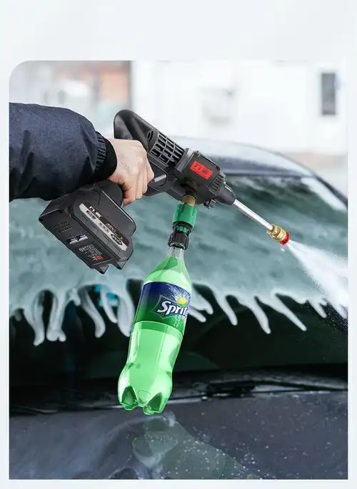 小米mi生态同款洗车水枪充电便携高压无线洗车工具神器小型车载水泵