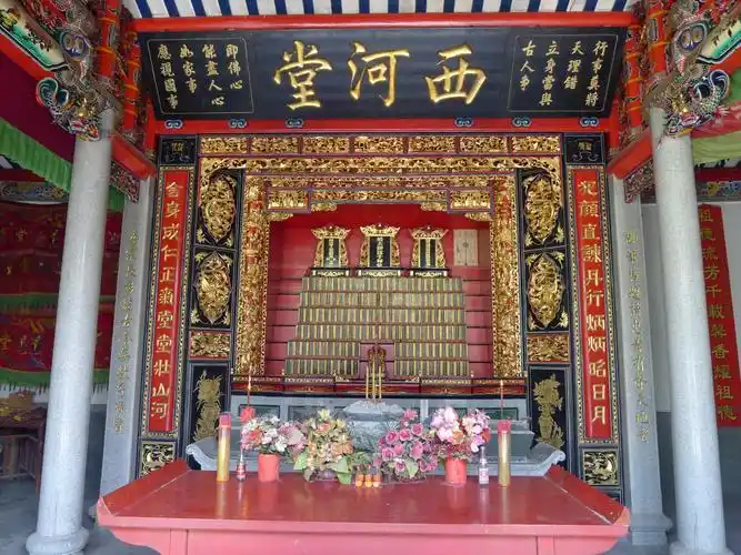 惠州市惠城区汝湖镇七大祠堂裔孙前往粤东林氏宗祠举行统一祭祖