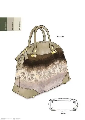 时尚女包设计效果图