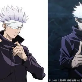 剧场版《咒术回战 0》五条悟人设图公布,黑眼罩变为白绷带