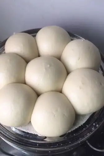 紫宣儿做的纯手工奶香馒头【无泡打粉,无添加】