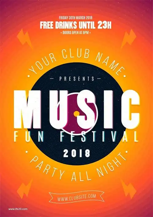 夜雨城从无视雀念念转采于2021-06-18 02:00:36音乐节海报平面夜雨城