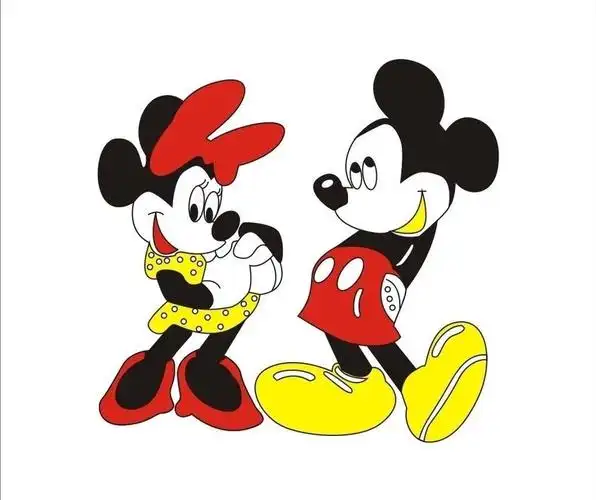 米奇和米妮卡通图片