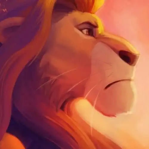 经典动画狮子王辛巴图片,活灵活现,炯炯有神