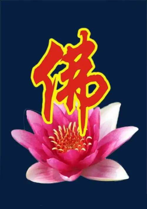 发光佛教字体素材