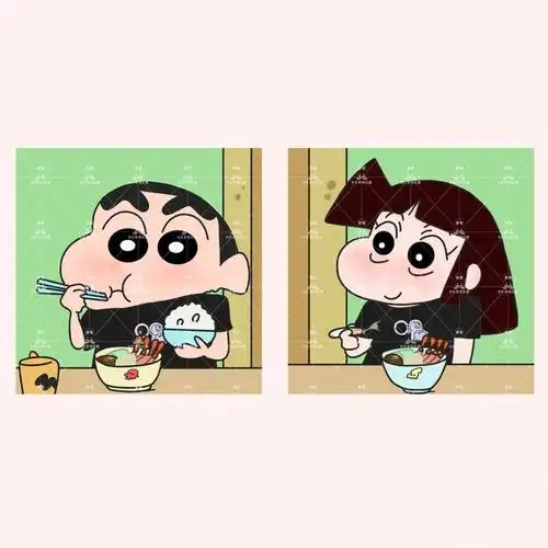 蜡笔小新情侣头像