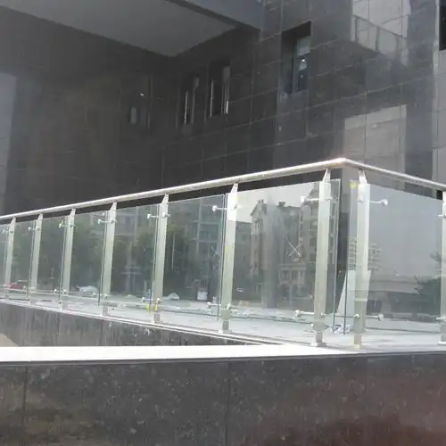 室内玻璃不锈钢栏杆扶手 玻璃楼梯扶手栏杆 杭州栏杆扶手商场栏杆