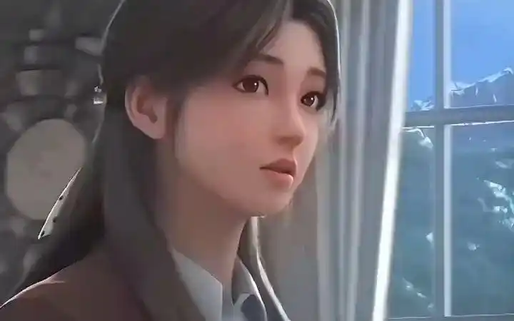 可能每个人心中都有一个庄颜吧!为了她,你还会看三体动画嘛 #国漫女神