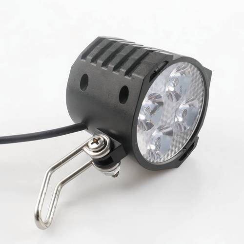 电瓶车灯锂电车自行车大电动滑板车led大灯射灯前照灯喇叭灯超响