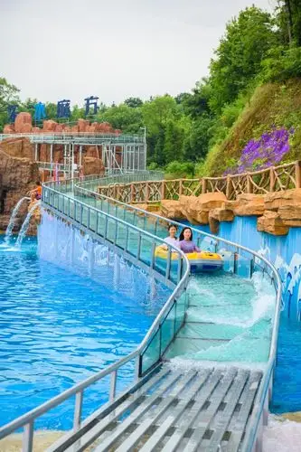 乐水魔方海上油画世界#来打卡长沙最大的水上乐园啦!