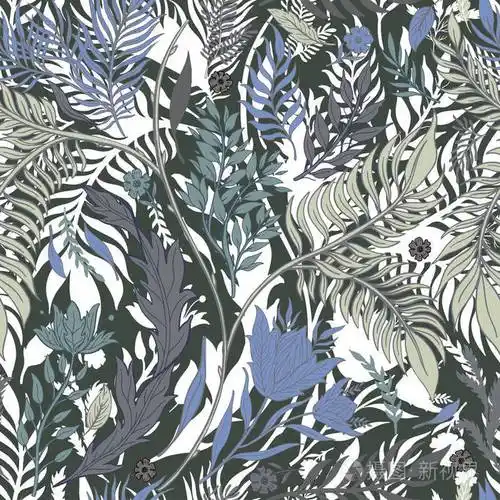 民族装饰品,花卉印花,纺织面料,植物元素.复古风格.