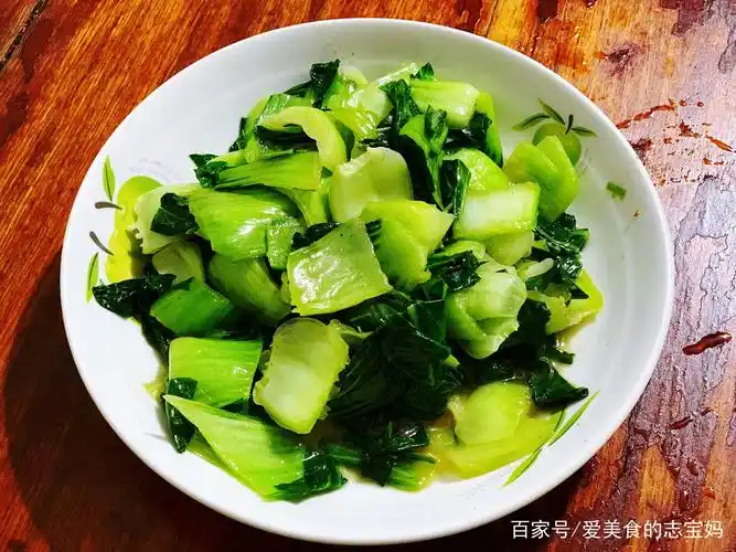 清炒青菜图片 清炒小青菜图片-图片大观-奇异网