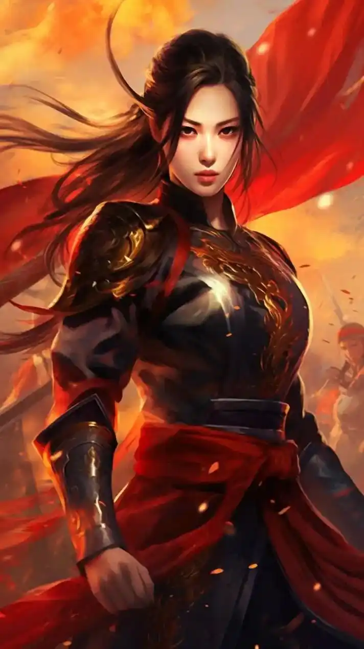 花木兰·谁说女子不如男#图文伙伴计划 #抖音图文来了 #古风 - 抖音