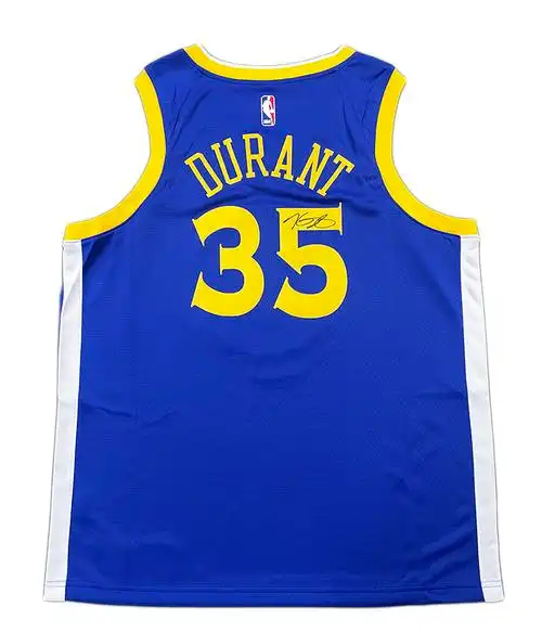 裱kd凯文杜兰特亲笔签名球衣 勇士队35号 带证书 装 - 痕风的起点