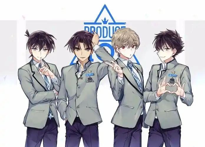 新一 快斗 平次 白马探