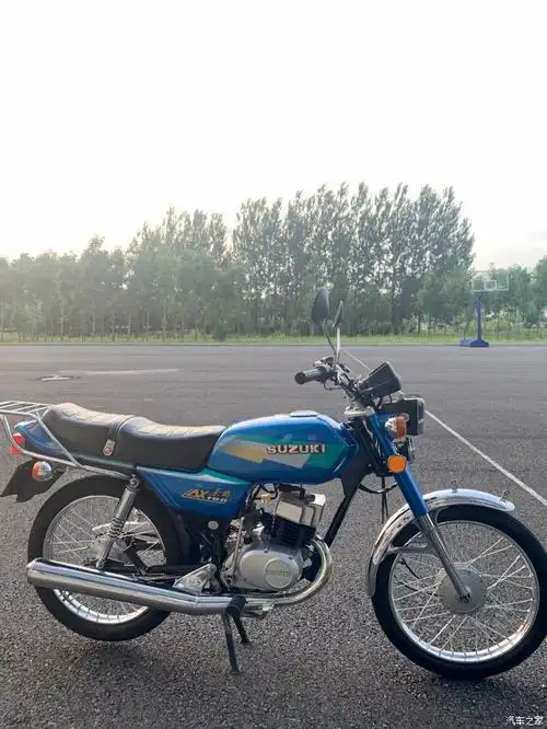 情怀1998我的豪爵铃木ax100