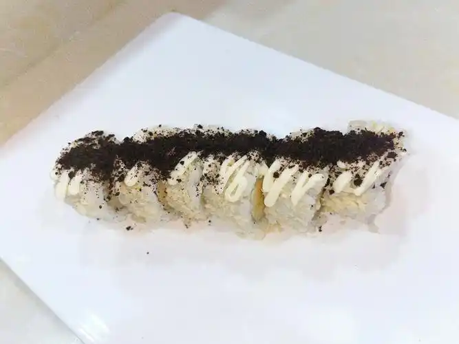 来阿太寿司尝尝[勾引]奥利奥香蕉卷 97#寿司97  #安阳学院