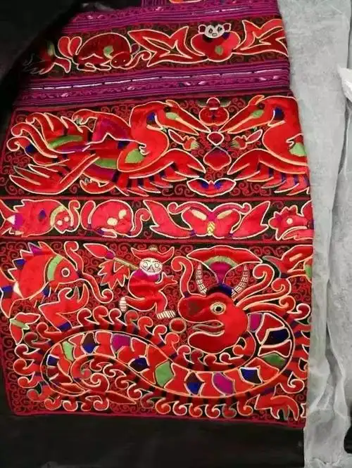 贵州施洞苗族"破线绣"解读_刺绣