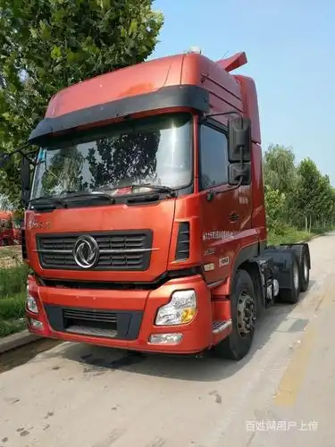 二手东方天龙牵引车启航版 420马力雷诺发动机