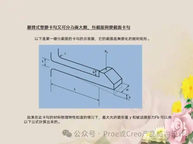 详细讲解塑胶卡扣结构设计