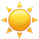 下载77太阳的emoji表情大图