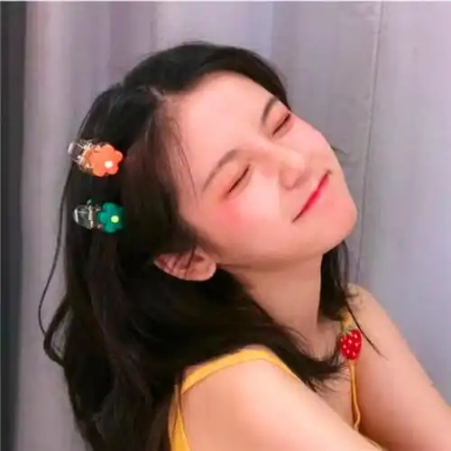 200张甜美可爱的女生头像图片