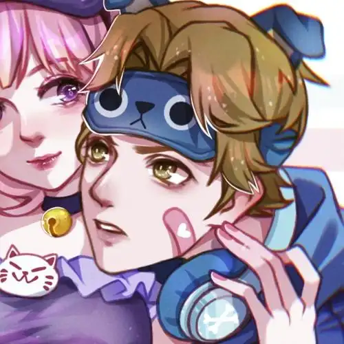 孙策大乔 猫狗日记情侣头像