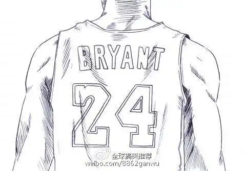 迈克乔丹简笔画