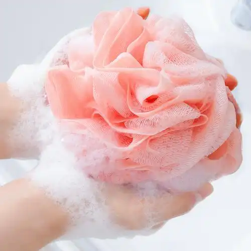 沐浴球花女浴花球不散泡澡球洗澡球澡花搓澡巾可爱大号淋浴球神器