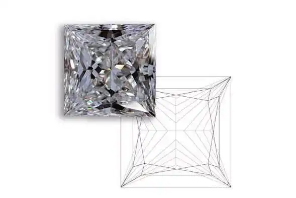 公主方枕形上丁方形三种方形钻石特点