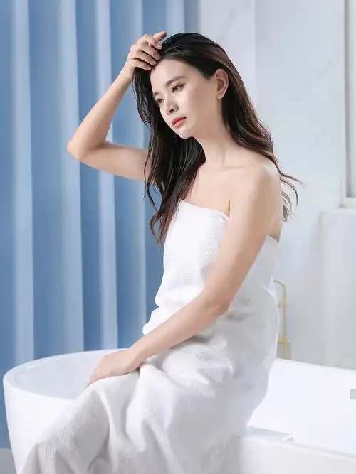 一次性浴巾拍摄