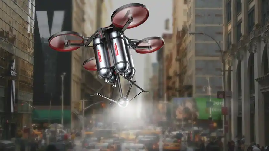 武汉加油城市治愈胶囊viruskiller病毒杀手概念飞行器