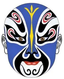 蓝脸(京剧脸谱)_360百科