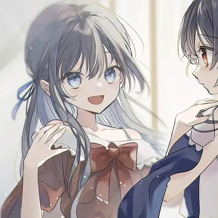 " #动漫闺蜜头像  - 抖音