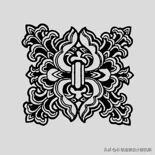 经典黑白中国传统纹样纹饰