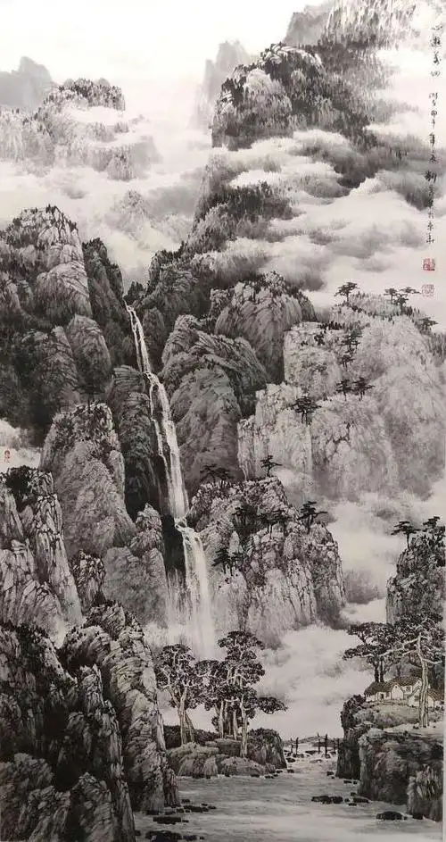 书画名家刘宗汉当代新山水画的代表人物