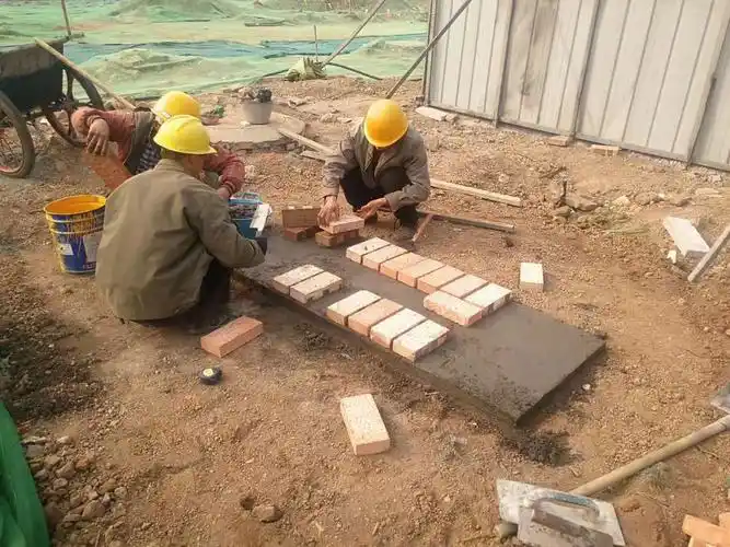 配电柜底座砌筑