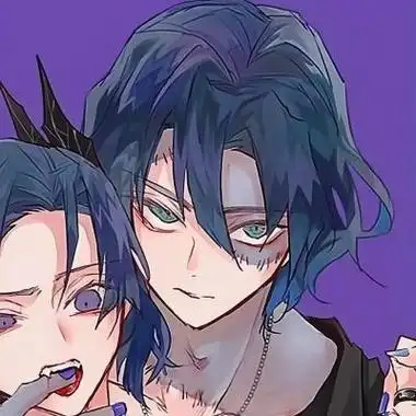 冷酷黑暗系情侣头像动漫头像