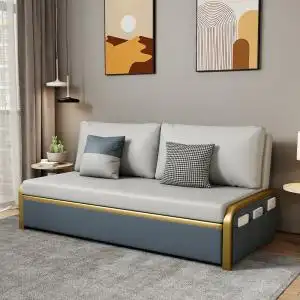 沙发床可折叠两用客厅小户型多功能简易抽拉单人午睡办公室伸缩床